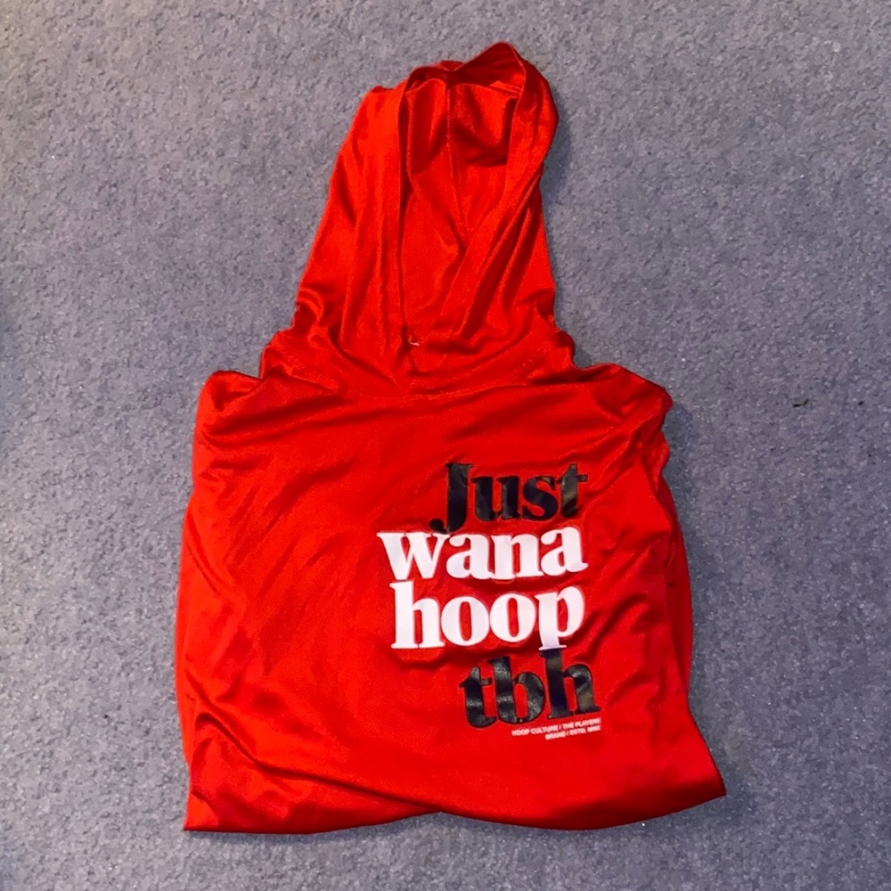 Hoop culture “just wanna hoop tbh” long sleeve, good condition